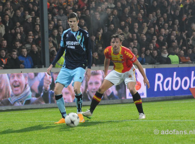 wedstrijd foto's Go Ahead Eagles ADO Den Haag  25-01-2015