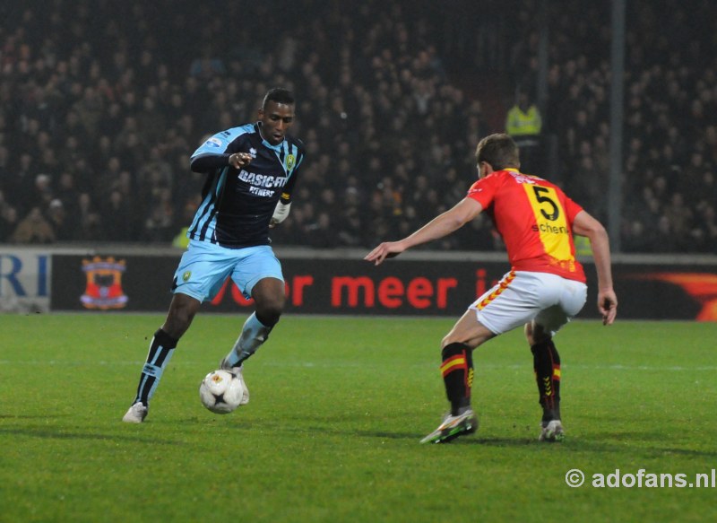 wedstrijd foto's Go Ahead Eagles ADO Den Haag  25-01-2015