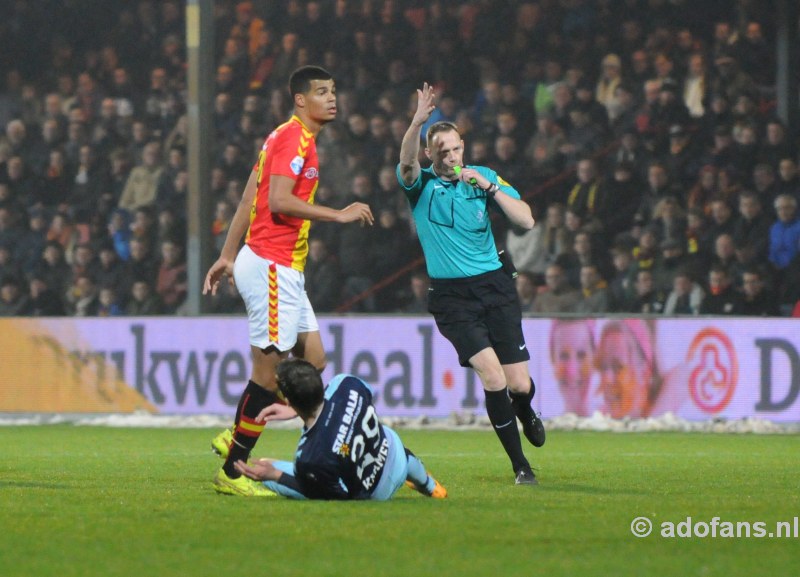 wedstrijd foto's Go Ahead Eagles ADO Den Haag  25-01-2015