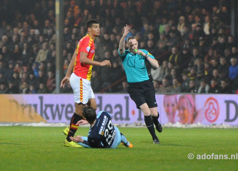 wedstrijd foto's Go Ahead Eagles ADO Den Haag  25-01-2015