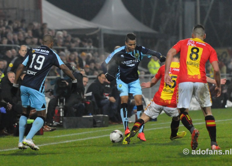 wedstrijd foto's Go Ahead Eagles ADO Den Haag  25-01-2015