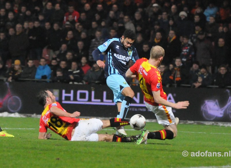 wedstrijd foto's Go Ahead Eagles ADO Den Haag  25-01-2015