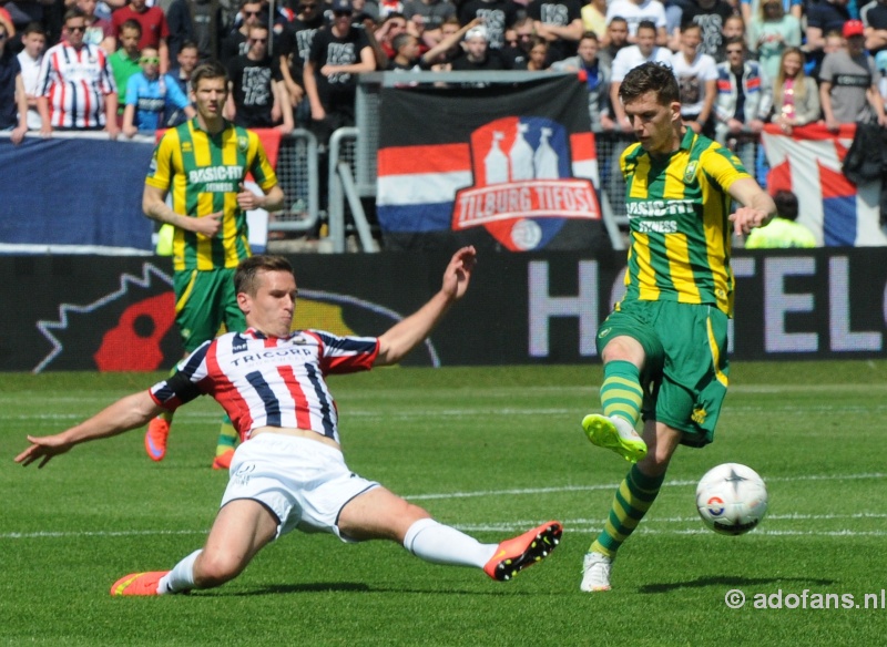 ADO Den Haag verliest uit bij Willem II