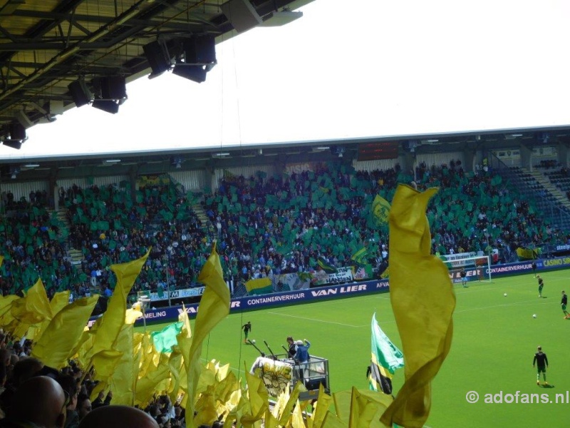 Sfeer foto ADO Den Haag PSV 17-mei 2015