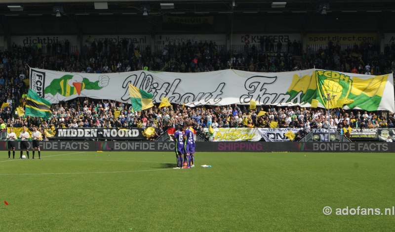 Sfeer foto ADO Den Haag PSV 17-mei 2015