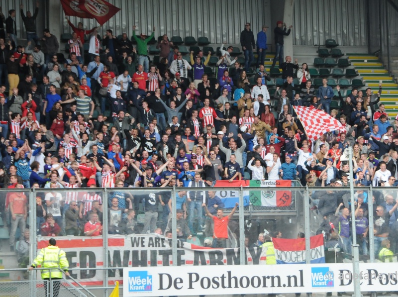 Sfeer foto ADO Den Haag PSV 17-mei 2015