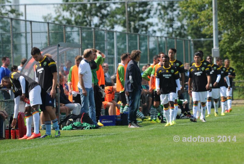 oefenwedstrijd DVV Delft - ADO Den Haag