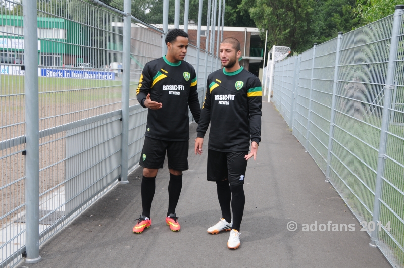 foto's 1e training ADO Den Haag seizoen 2014-2015