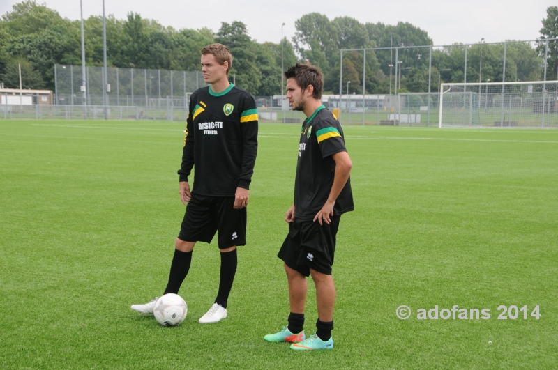 foto's 1e training ADO Den Haag seizoen 2014-2015