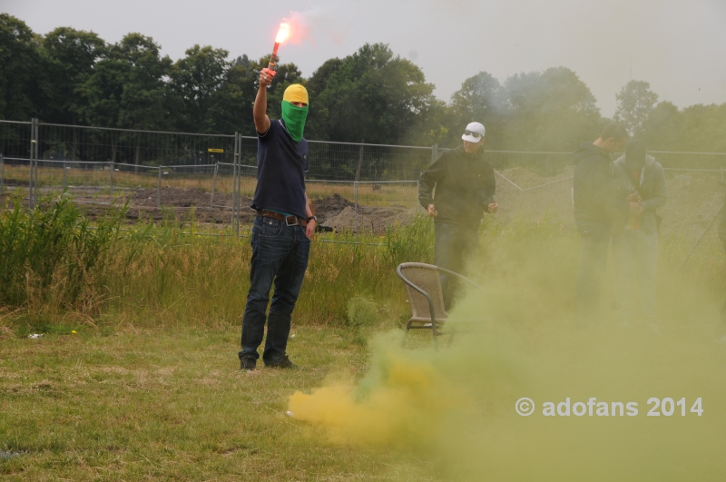 foto's 1e training ADO Den Haag seizoen 2014-2015