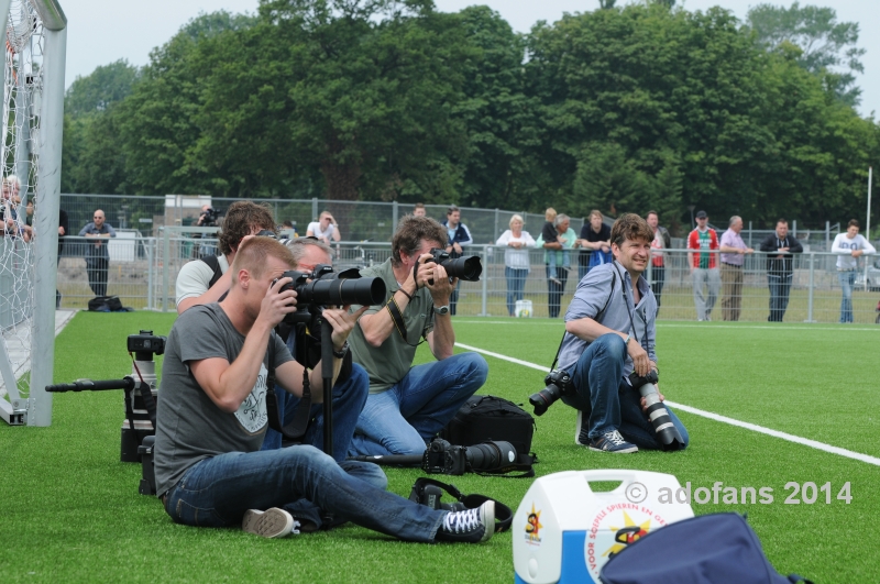 foto's 1e training ADO Den Haag seizoen 2014-2015
