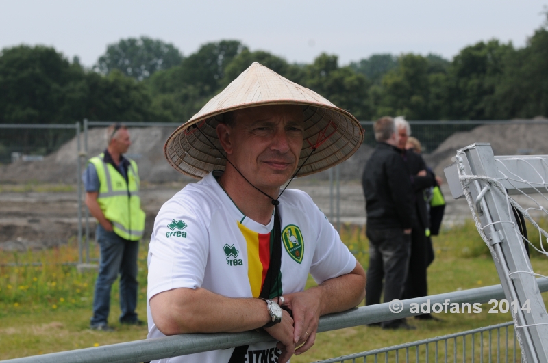 foto's 1e training ADO Den Haag seizoen 2014-2015