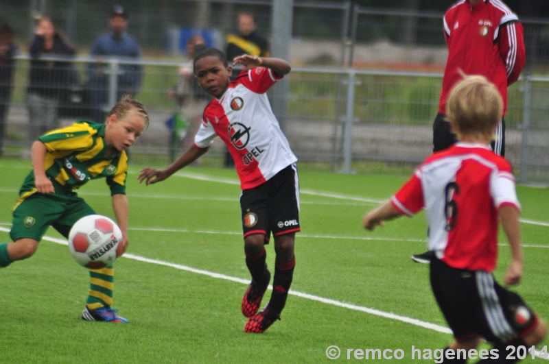 ADO Den Haag jeugdopleiding speelde tegen Feyenoord,  Willem II , Zeeburgia