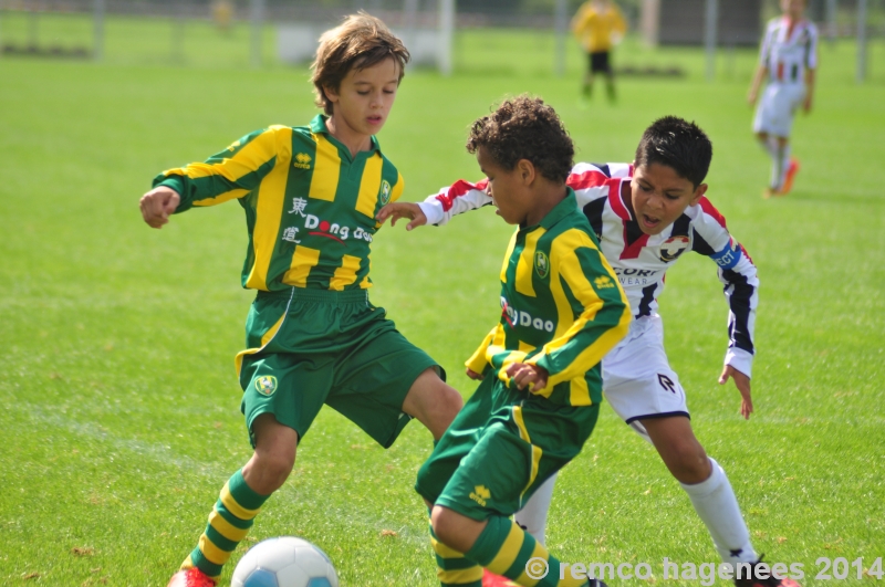 ADO Den Haag jeugdopleiding speelde tegen Feyenoord,  Willem II , Zeeburgia