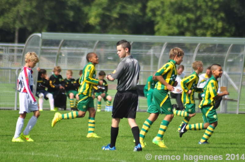 ADO Den Haag jeugdopleiding speelde tegen Feyenoord,  Willem II , Zeeburgia