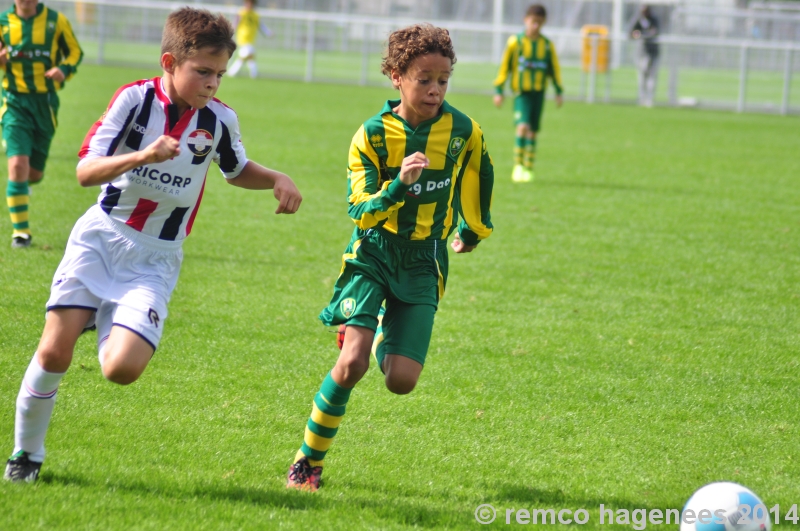 ADO Den Haag jeugdopleiding speelde tegen Feyenoord,  Willem II , Zeeburgia