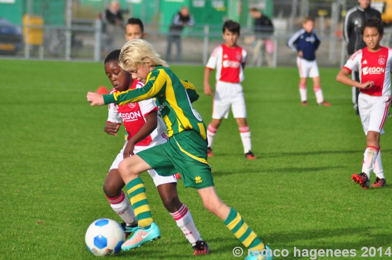 Foto_s wedstrijden ADO Den Haag jeugdopleiding  18 oktober 2014