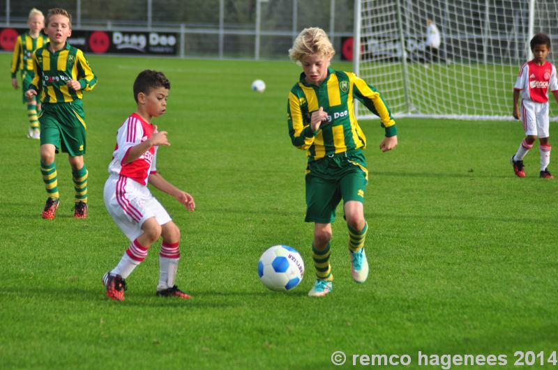 Foto_s wedstrijden ADO Den Haag jeugdopleiding  18 oktober 2014