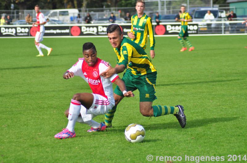 Foto_s wedstrijden ADO Den Haag jeugdopleiding  18 oktober 2014