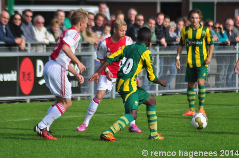 Foto_s wedstrijden ADO Den Haag jeugdopleiding  18 oktober 2014