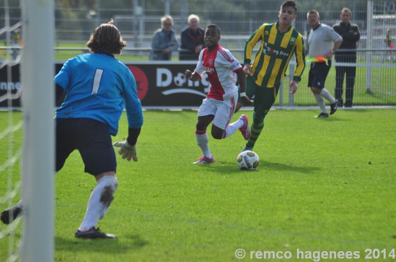 Foto_s wedstrijden ADO Den Haag jeugdopleiding  18 oktober 2014