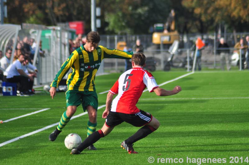 Foto_s wedstrijden ADO Den Haag jeugdopleiding  18 oktober 2014