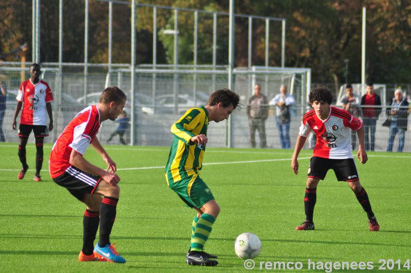 Foto_s wedstrijden ADO Den Haag jeugdopleiding  18 oktober 2014