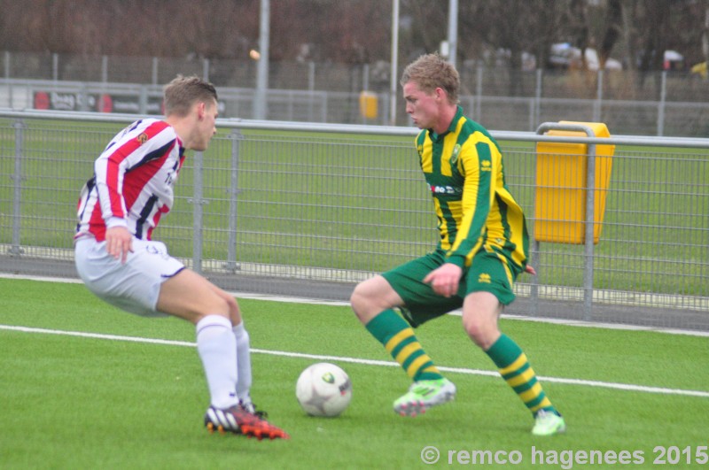 Foto`s wedstrijden ADO Den Haag jeugdopleiding 10 januari 2015