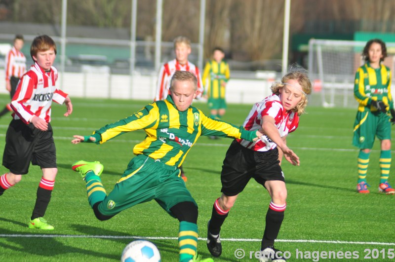 wedstrijden ADO Den Haag jeugdopleiding 24 januari 2015