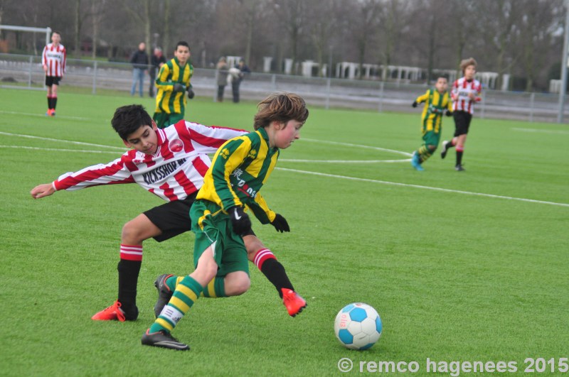 wedstrijden ADO Den Haag jeugdopleiding 24 januari 2015