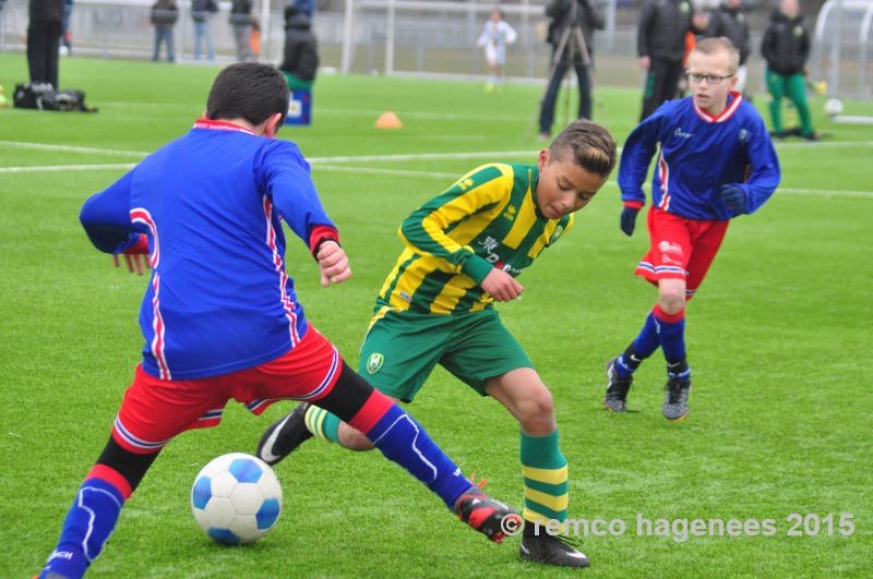 Foto`s wedstrijden ADO Den Haag jeugdopleiding 7 maart 2015