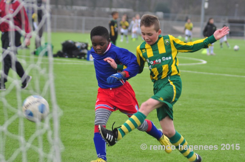 Foto`s wedstrijden ADO Den Haag jeugdopleiding 7 maart 2015