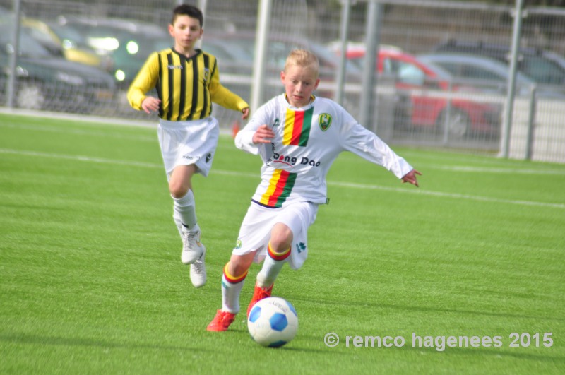 Foto`s wedstrijden ADO Den Haag jeugdopleiding 7 maart 2015