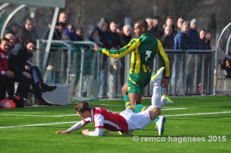 Foto`s wedstrijden ADO Den Haag jeugdopleiding 7 maart 2015