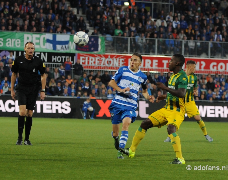 pec zwolle wint van ADO Den Haag