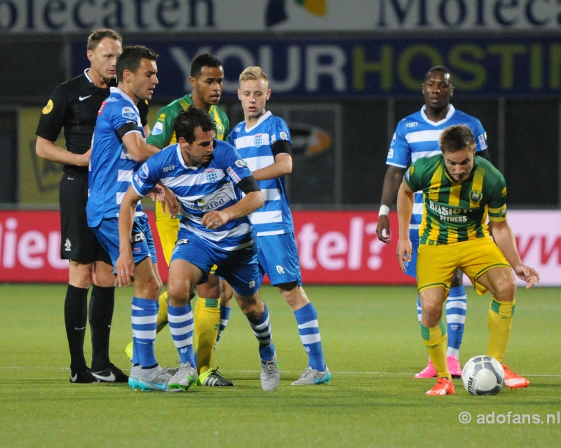 pec zwolle wint van ADO Den Haag