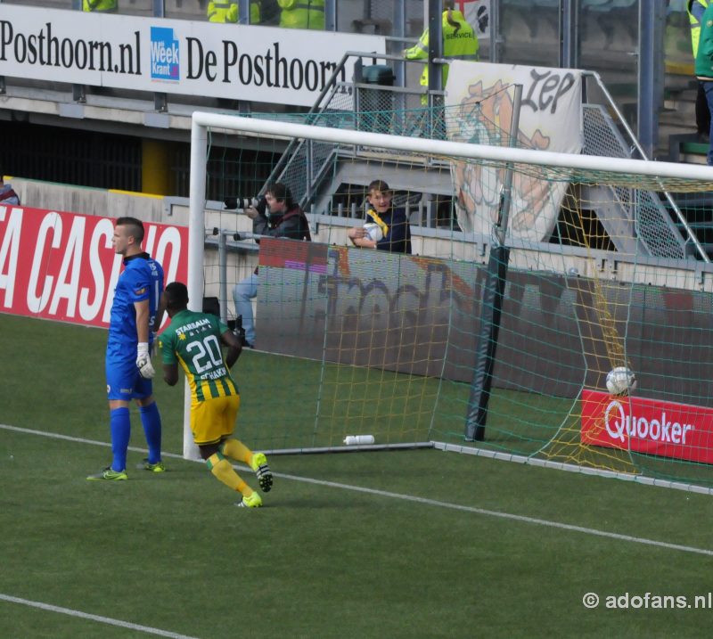 Verslag en foto`s: Puntverlies na drie keer voorsprong: ADO - Excelsior 3-3