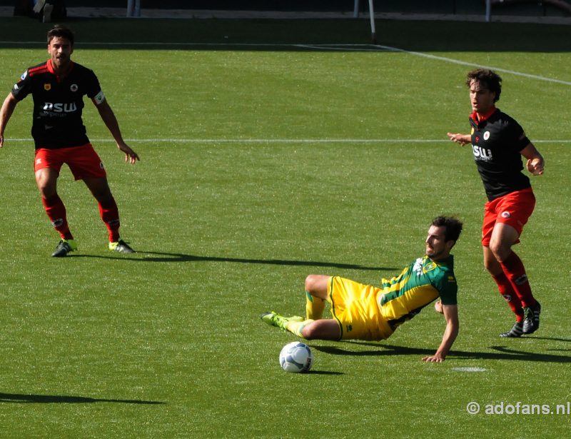 Verslag en foto`s: Puntverlies na drie keer voorsprong: ADO - Excelsior 3-3