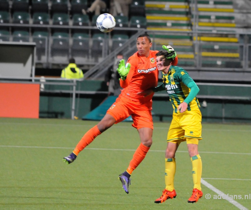 ADO Den Haag speelt gelijk tegen Vitesse