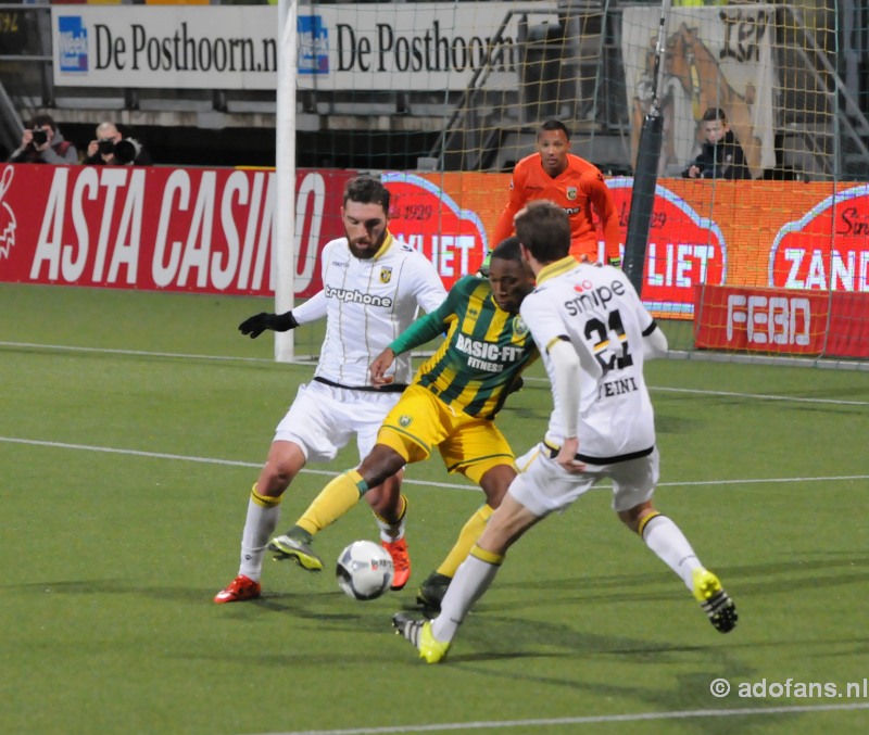 ADO Den Haag speelt gelijk tegen Vitesse