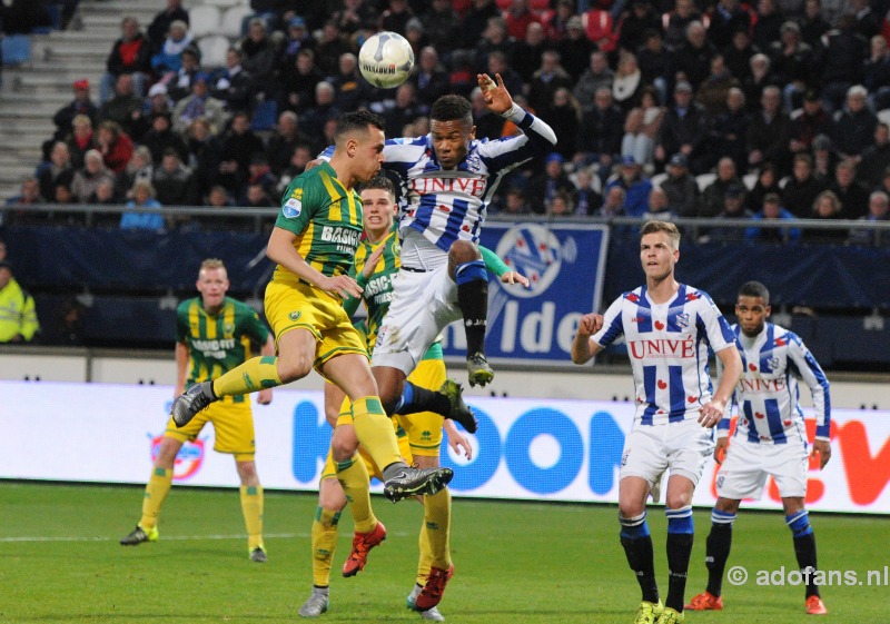 ado den Haag  wint met 4-0 van sc heerenveen