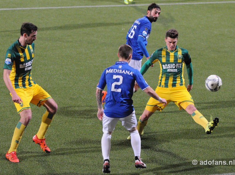 ADO Den Haag speelt met 2-2 gelijk tegen Roda JC