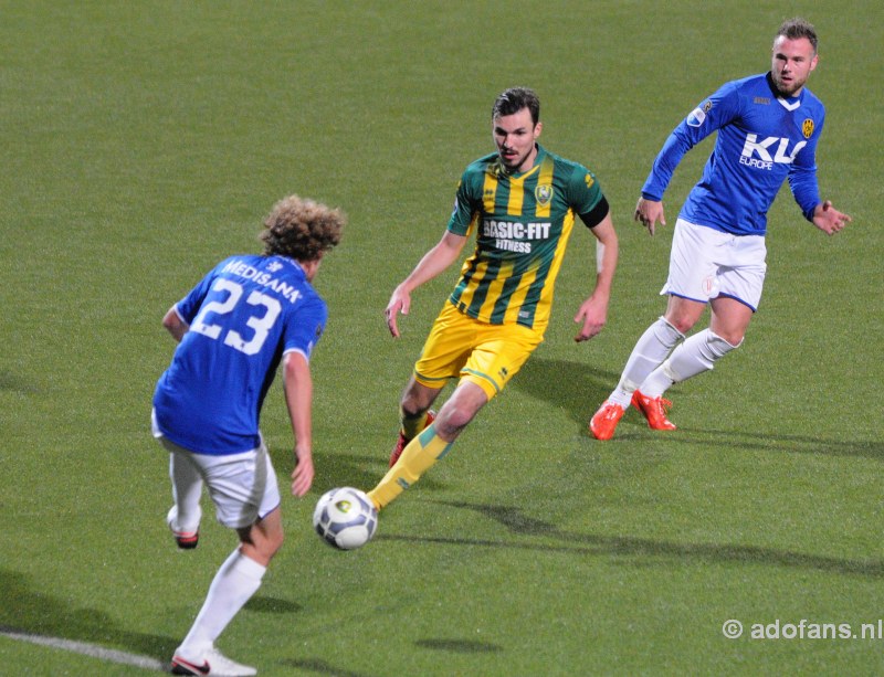 ADO Den Haag speelt met 2-2 gelijk tegen Roda JC