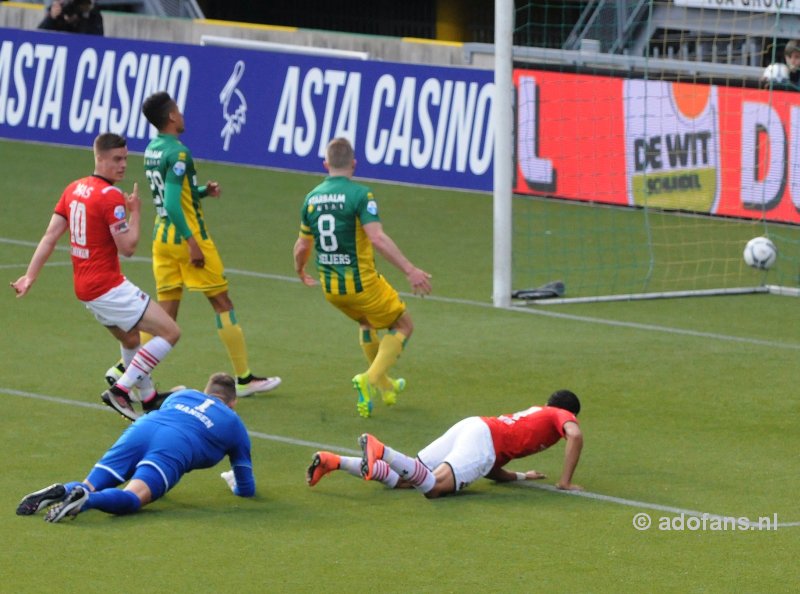 ado den haag verliest in 32 speelronde van AZ Alkmaar