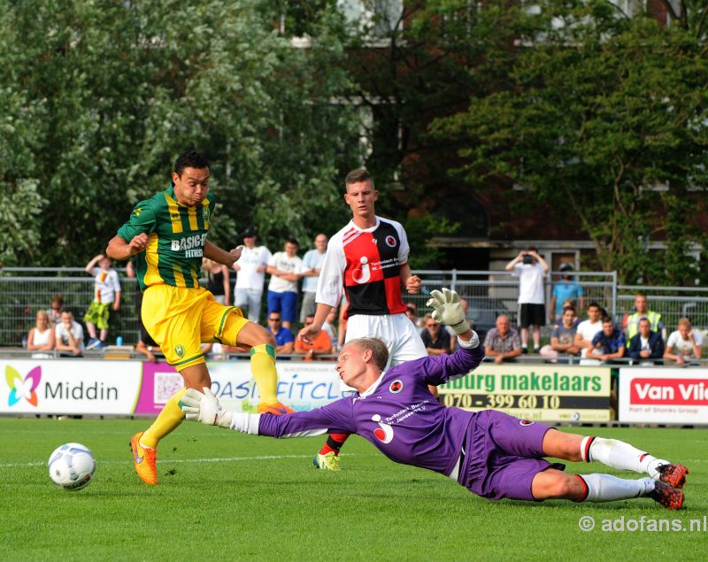 ADO Den Haag maakt "Korte" metten met Laakkwartier Xander houtkoop