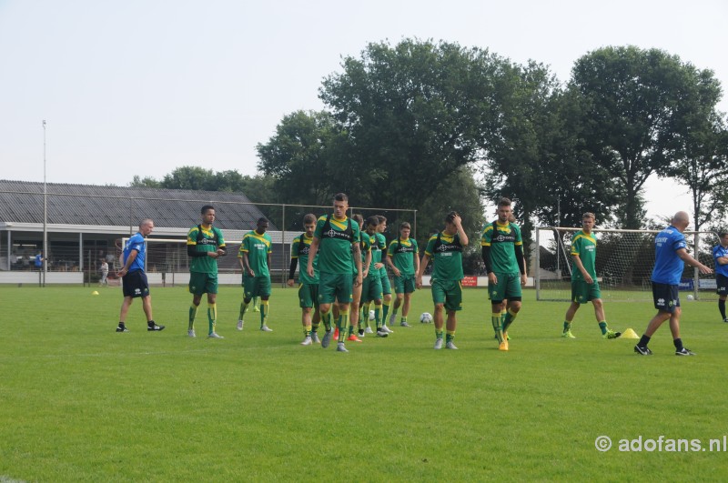 trainingskamp ADO Den Haag in Leende