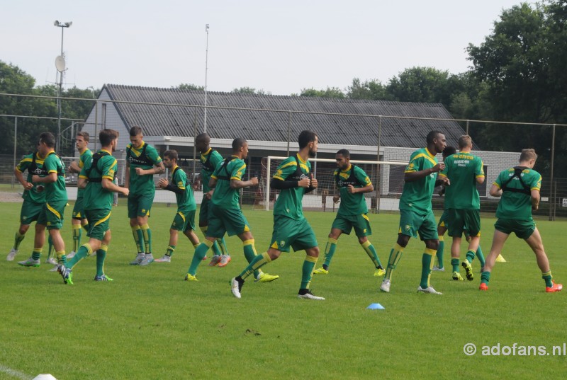 trainingskamp ADO Den Haag in Leende