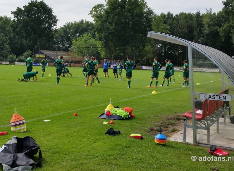 trainingskamp ADO Den Haag in Leende