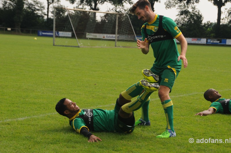 trainingskamp ADO Den Haag in Leende