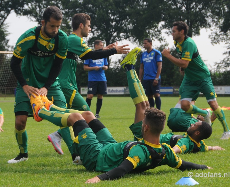 trainingskamp ADO Den Haag in Leende